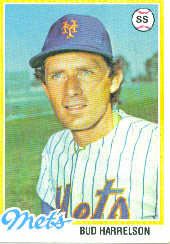 1978 Topps Baseball Cards      403     Bud Harrelson